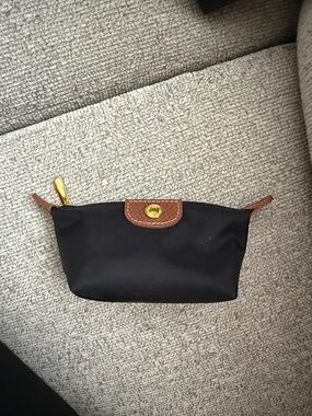 Designer inspired nylon coin purse